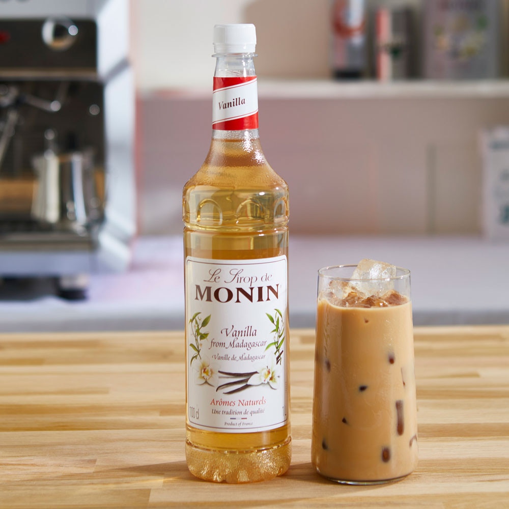 Monin Syrup - Vanilla - 1L Plastic